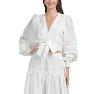 SECRET MISSION Silk Karina Top